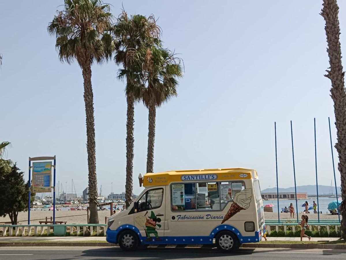 Vistas A 3 Paises Y 2 Continentes 1º Linea De Playa A 5 Minutos De Gibraltar Lejlighed La Línea de la Concepción Eksteriør billede